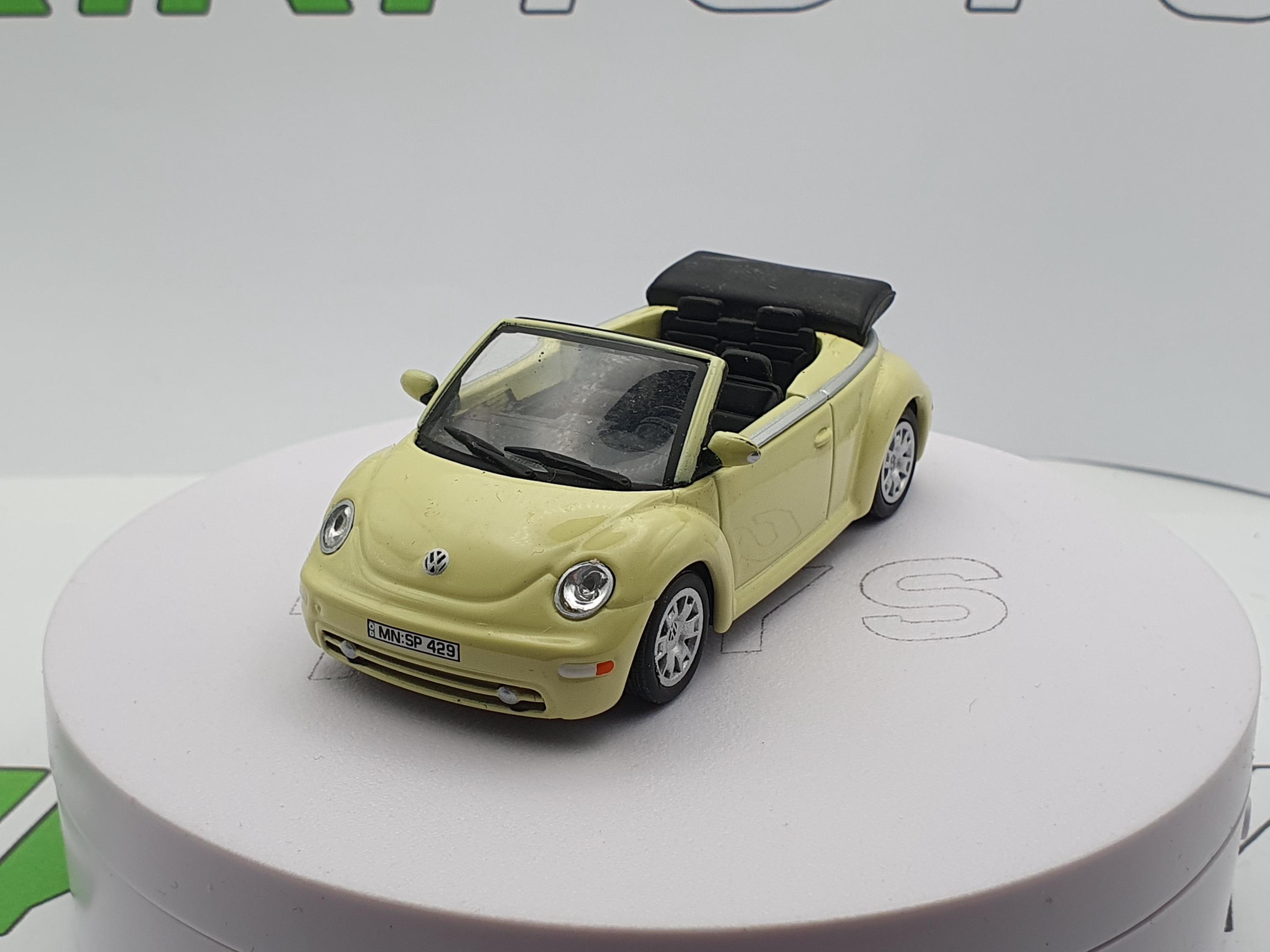 Volkswagen New Beetle Cabrio Newsstand 1/43 Yellow - Etsy UK