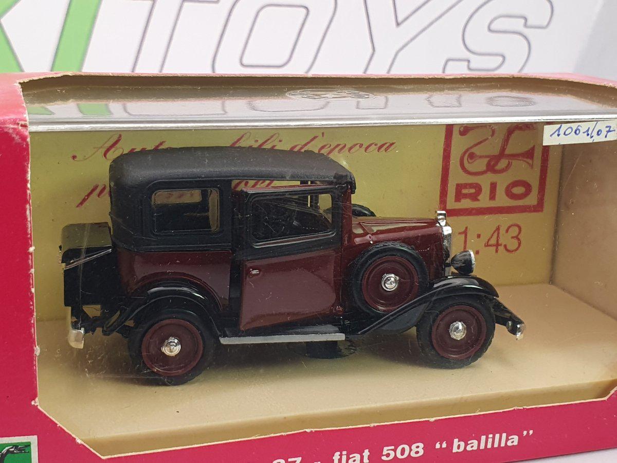 Fiat Balilla 3-speed Rio 1/43 Amaranth 1932 - Etsy
