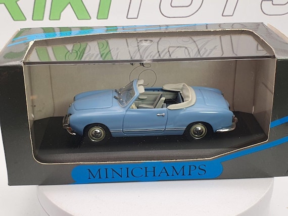 Volkswagen Karmann Ghia Minichamps 1/43 Light Blue 1955 - Etsy