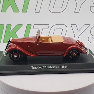 Citroen Traction Avant 22 Cabriolet Atlas 1/43 Amaranth