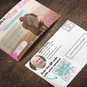 El Mundo - Plantilla de Postal de Viaje a Su Manera, Canva, Editable, LGBT, Agente de Viajes, Crucero, Grupos, Rosa, Imprimible, Personalizable