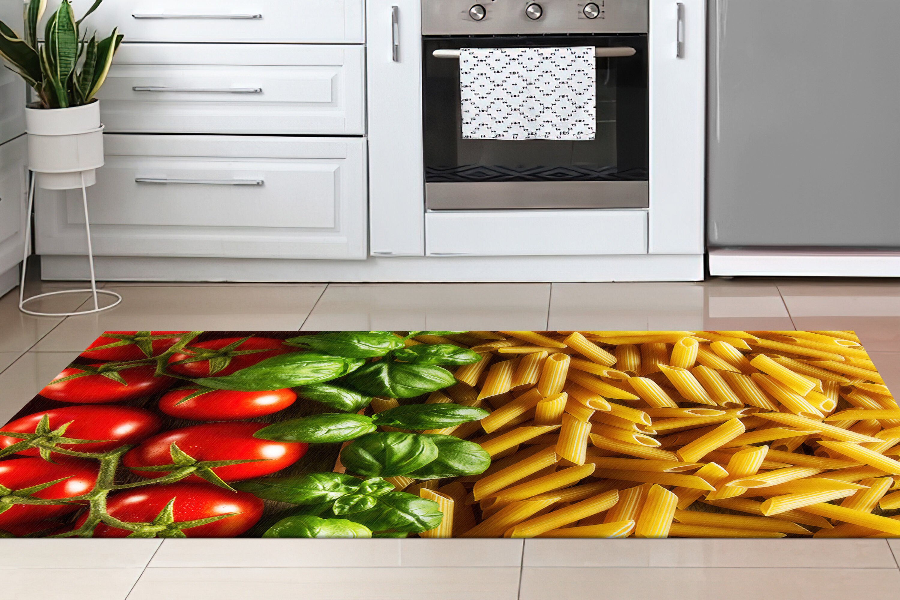 Pasta Rug Modern Rug, Pattern Rugs, Car Mat Rug, Basil Rug, Popular Rugs, Italian ...