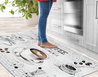 Kitchen Rug, Gift For Her Rug, Thick Rug, Step Rug, Coffee Rug, Modern Rug, Modern Rug Floor Rug, Customs Rug, Outdoor Rugs, Kitchen Rug,
