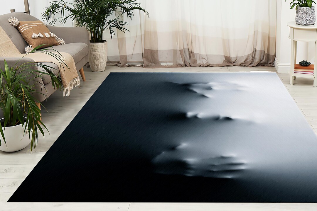 Screaming Man Rugs, Abstract Rugs, Gray Rugs, Modern Rugs, Large Rug ...