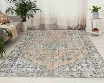 Office Decor Rug, Soft Tones Rug, Entryway Rug, Green Rugs, Customs Rug, Kurdish Stye Rug, Floral Rugs, Chenille Rug, Turkish Rug, Decor,