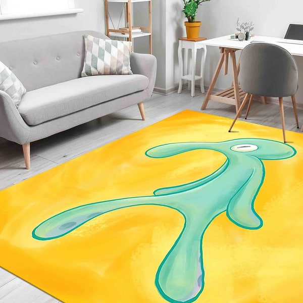 Squidward Rug Etsy UK