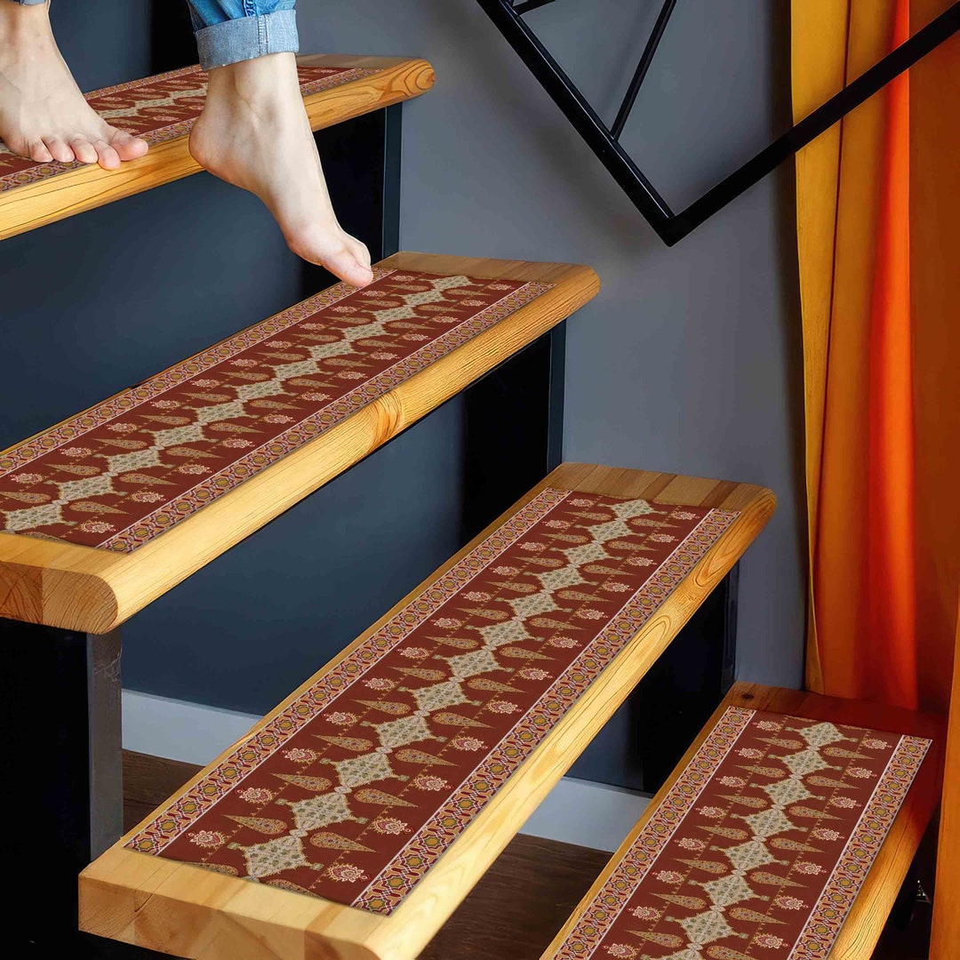 Stair Step Rug, Kilim Design Rug, Aztec Rug, Ethnic Pattern Rug, Modern ...
