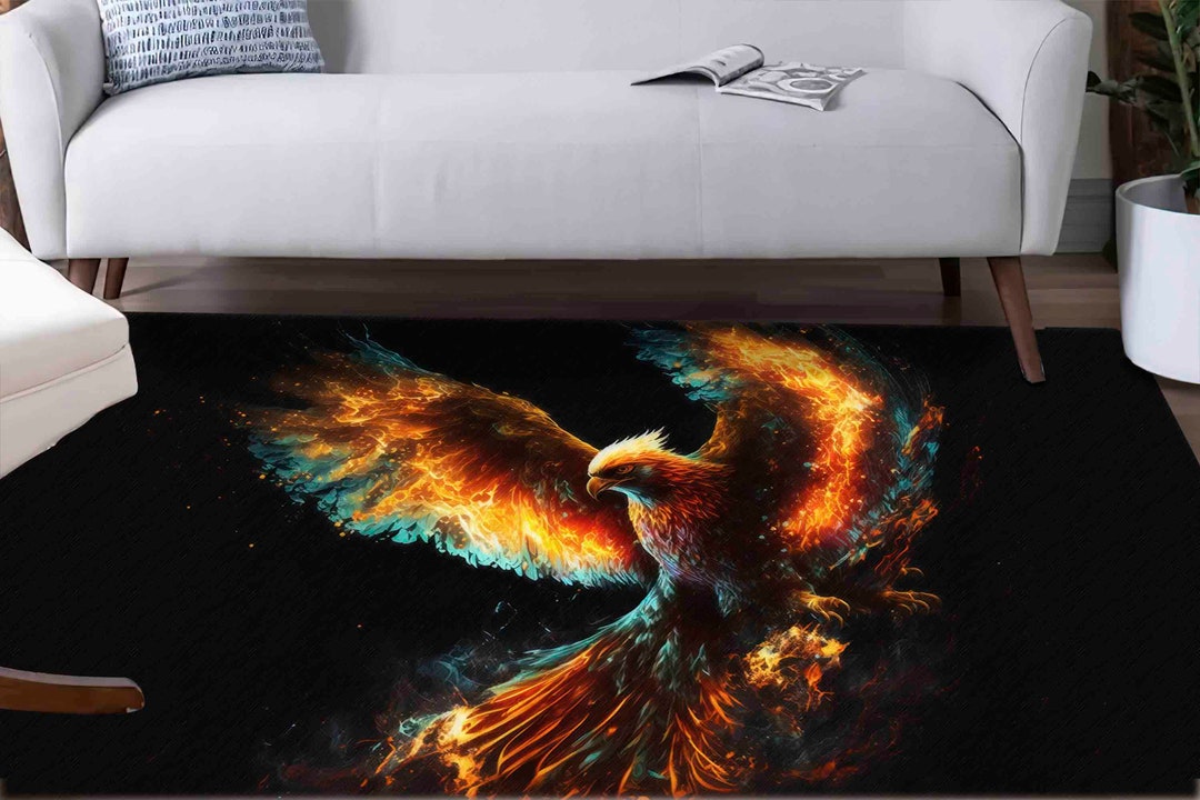 Phoenix Rugs, Black Rugs, Trendy Rugs, Animal Rugs, Thin Rug, Machine ...