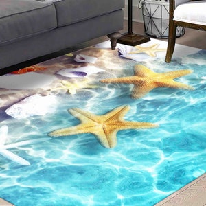 Landscape Rug, Anti-Slip Carpet Rugs, Personalized Rug, Coastal Rugs, Tropical View Rugs, Landscape Rug, Small Rug, Chenille Rug, Home Decor
