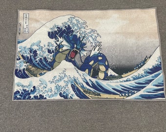 The Great Wave Rug, Japanese Rug, Wave Off Kanagawa Rugs, Reproduction Rug, Gift For The Home, Outdoor Rug, Non-Slip Carpet, Indoor Rug,