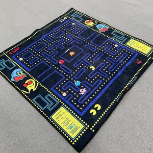 Video Game Rug, Gamer Rug, Atari Rug, Play Room, Game Room, Man Cave, Trendy, Runner Rug, Colorful Rug, Classic Arcade Games Rugs, Gamer Rug