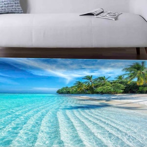 Landscape Rug, Runner Rug, Tropical Ocean Rug, Customs Rug, Coastal Rug, Cute Rugs, Personalized Gifts Rug, Ocean View Rugs, Modern Rug,