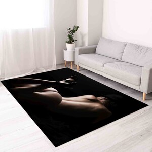 Woman Naked Butt Rugs, Naked Butt Rugs, Erotic Rug, Butt Rug, Nude Rugs