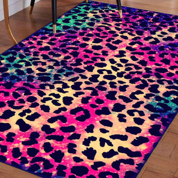Pink Animal Rug - Etsy