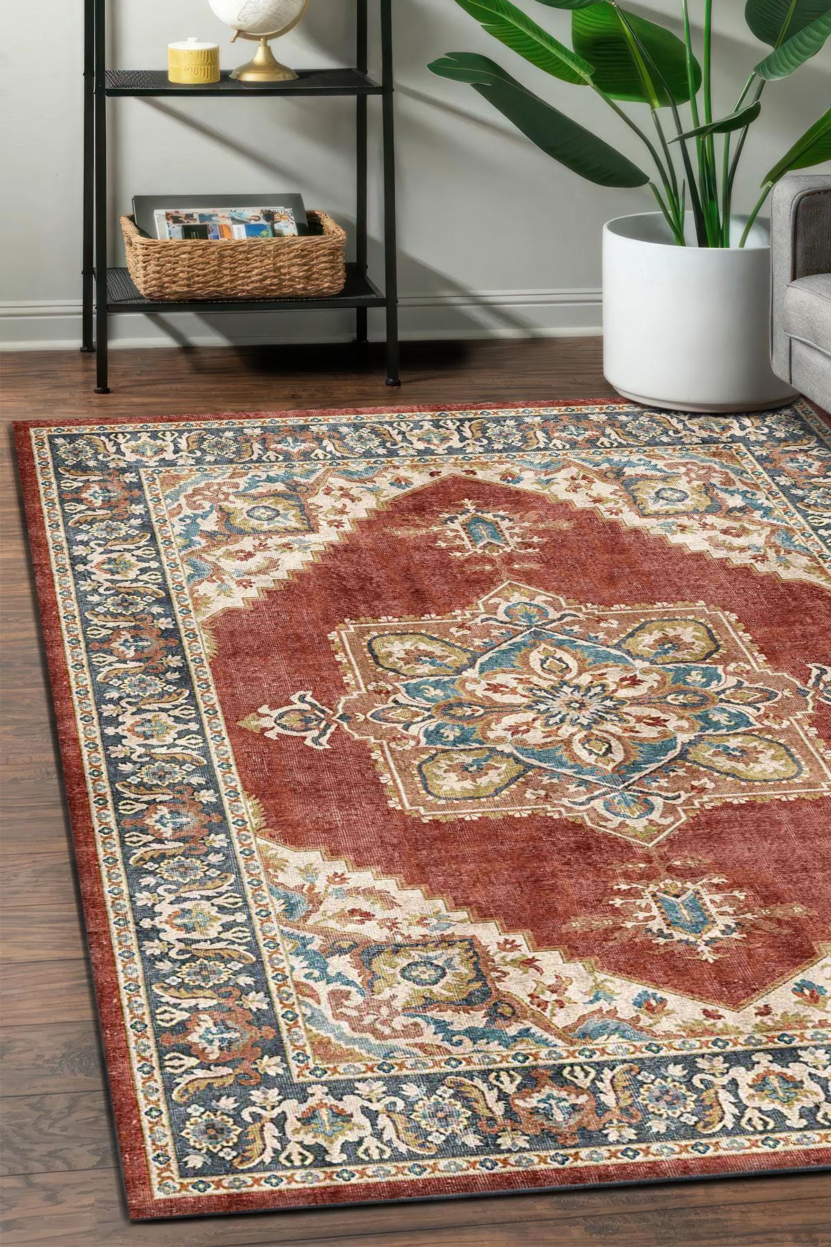 色あせたトルコ絨毯 - Etsy 日本