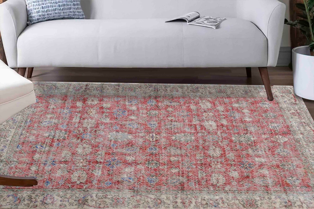 Persian Stye Rug, Rug, Area Rug, Saloon Rugs, Soft Rugs, Antique Style Rugs, Customs Rug, Red