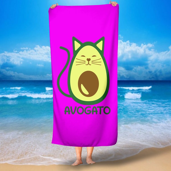 Funny Beach Towel Etsy