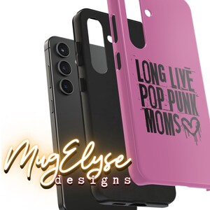 Galaxy Punk Pop Mom Phone Case - Samsung Galaxy, Mom, Punk Rock, Alternative Phone Cover, Protective Case, Rock Music Gift, Unique Mom Gift,