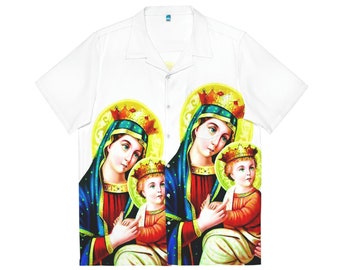 Camisa havaiana tropical masculina - estampa ousada, férias na praia