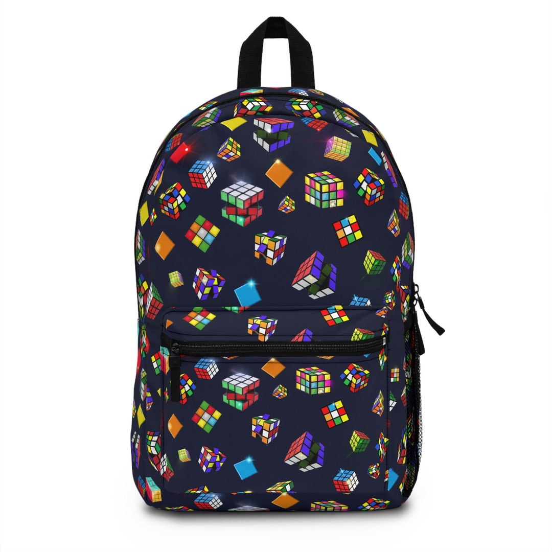 Beautiful Cube Design Backpack, Elegant Design Bag, Gift, Backpack for ...