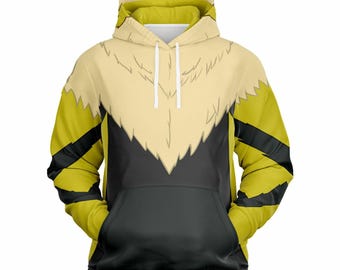 Flauschiges Feuer Hunde Hoodie SE