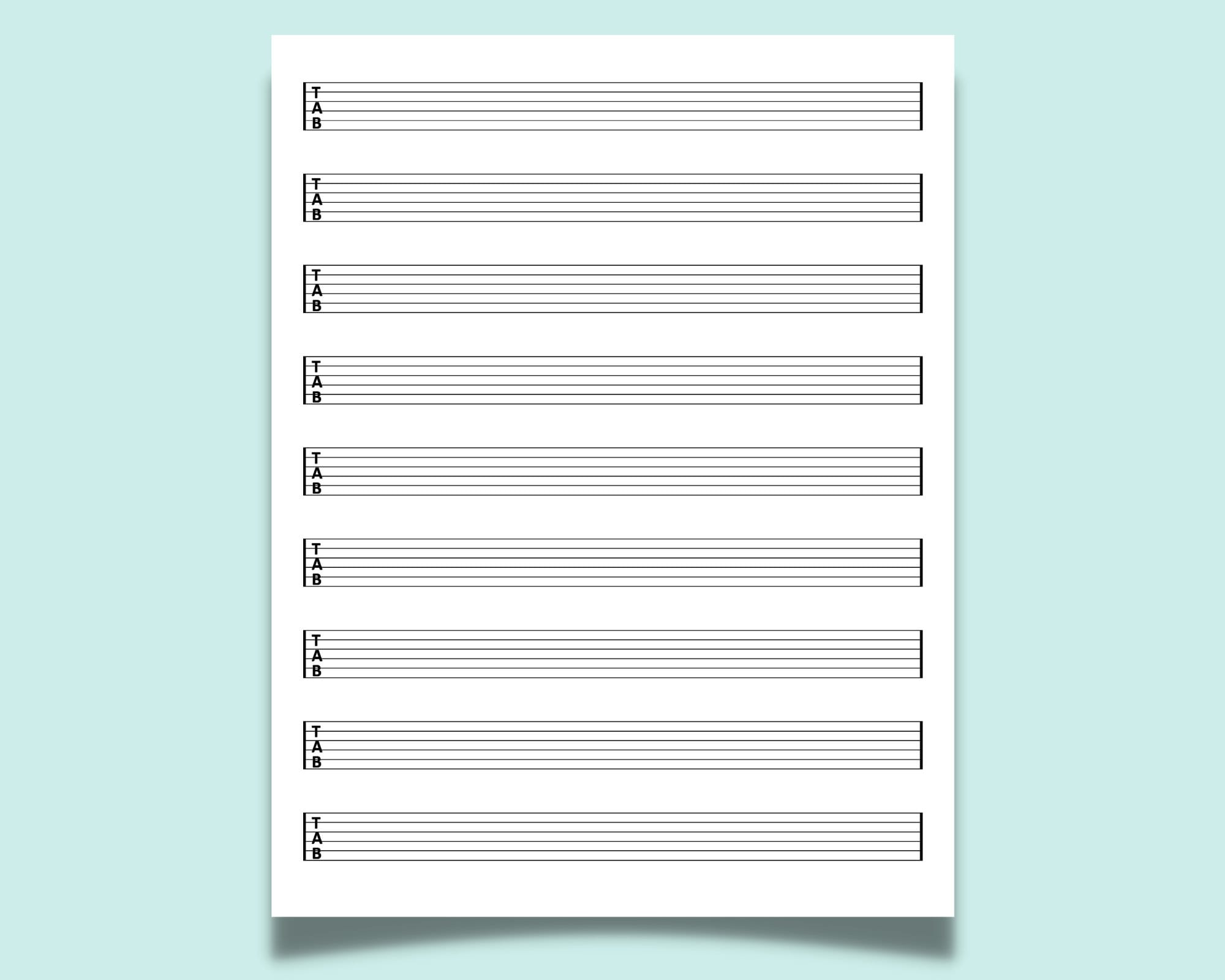 set-of-6-printable-guitar-music-sheet-bundle-18-templates-guitar-chord-tab-music-paper-guitar-tablature-a4-a5-letter-pdf-download-etsy for Free Printable Guitar Tablature Paper Set of 6 Printable Guitar Music Sheet Bundle | 18 Templates | Guitar Chord Tab Music Paper | Guitar Tablature | A4, A5, Letter PDF Download - Etsy for Free Printable Guitar Tablature Paper