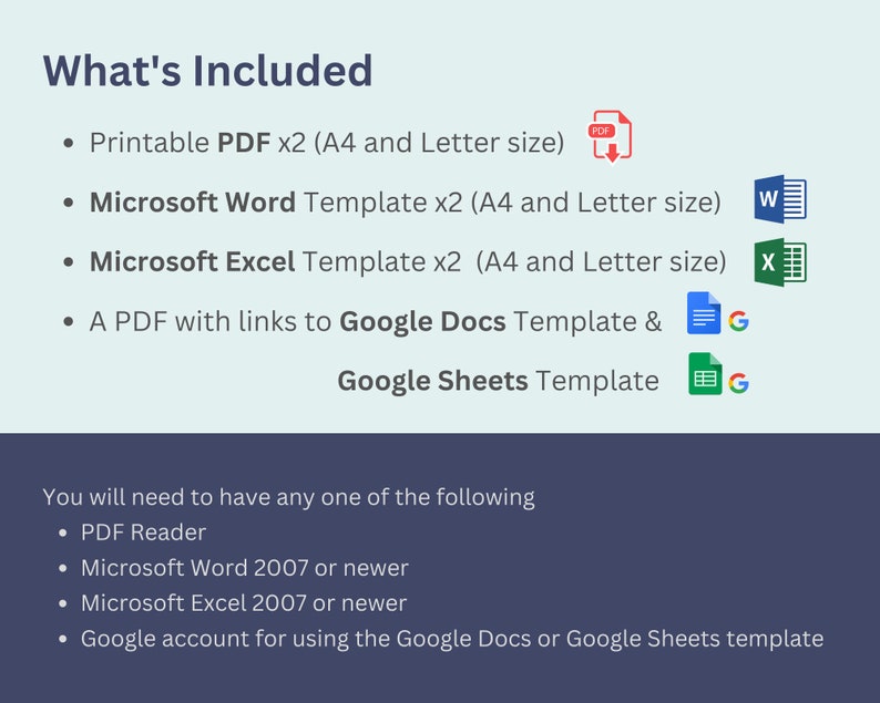 Editable Auto-calculate Invoice Template | Printable PDF | MS Word, MS ...