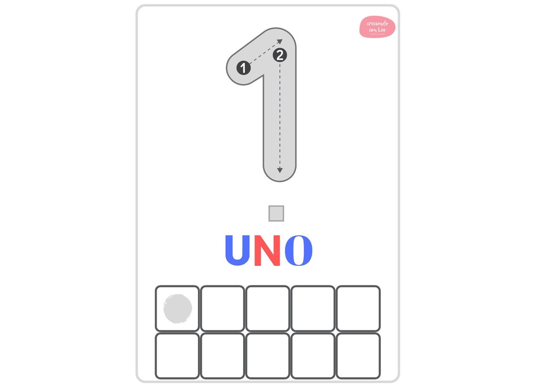 Montessori Number Activity Sheets Etsy