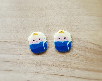 Elsa/Frozen/Princess Elsa/Disney Princess/Princess Earrings/Elsa Earrings/Squishmallow Princess/Stud Earrings/Nickel Free/Hypoallergenic