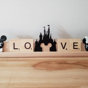 Disney Wedding Gift/Mickey Minnie Wedding/DisneyWorld Honeymoon/Mr. Mrs. Wedding Gift/Scrabble Wedding Gift/Disney Honeymoon/Mr. Mrs. Mickey