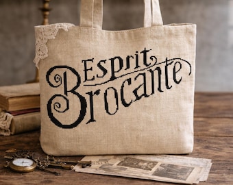 Brocante - grille point de croix - version pdf