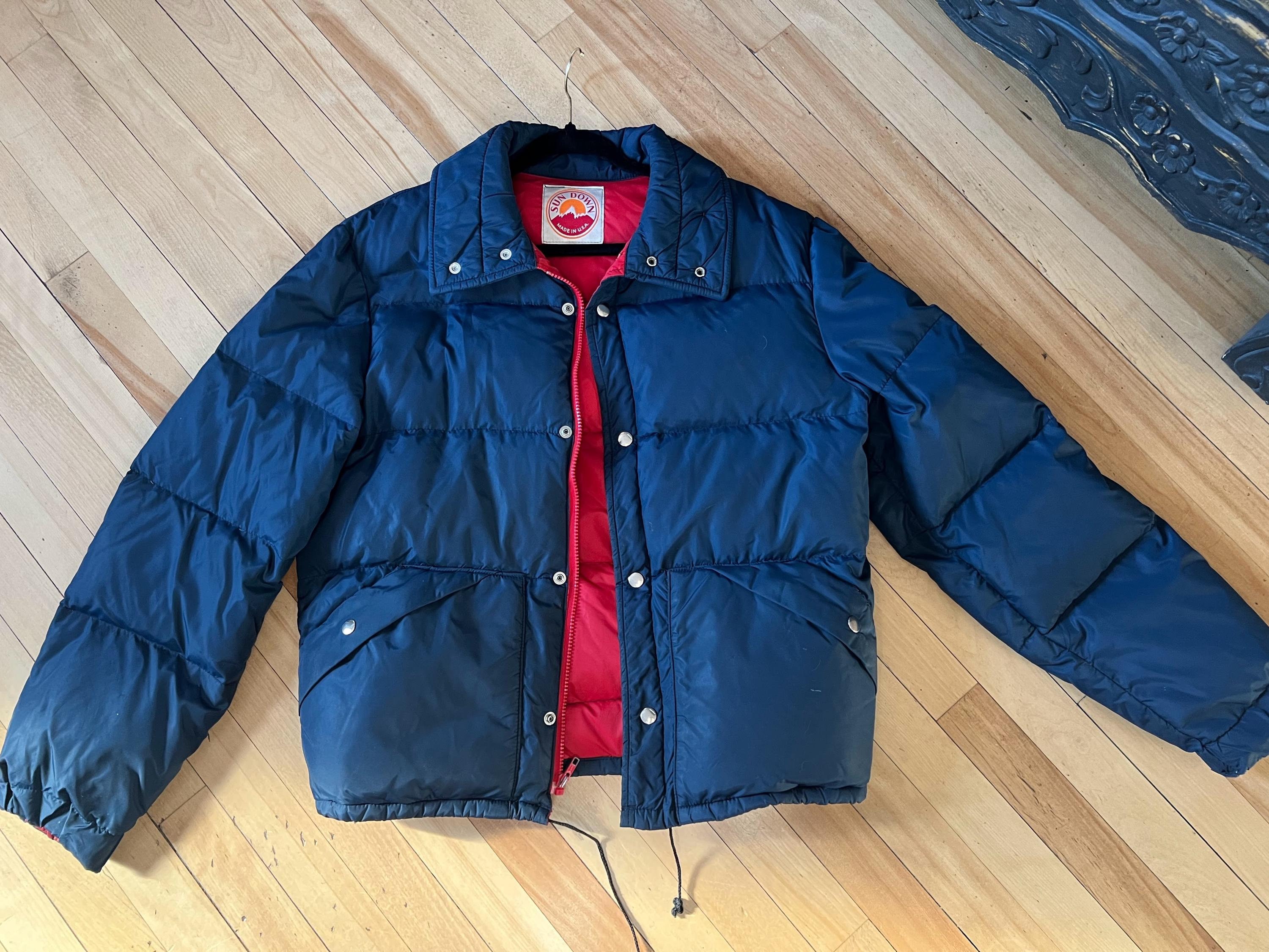 70s USA製 vintage puff Jacket ビンテージ Vintage 70s Puffer Jacket - Etsy Canada