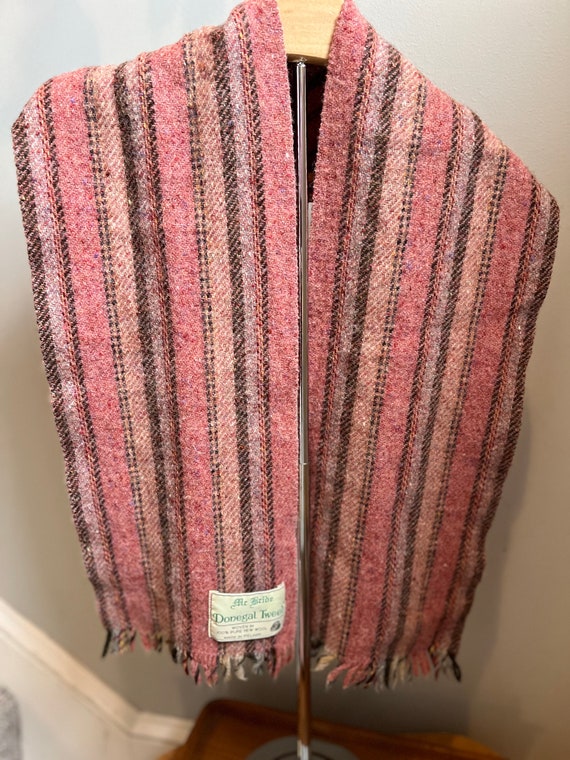 Vintage Donegal Tweed Scarf