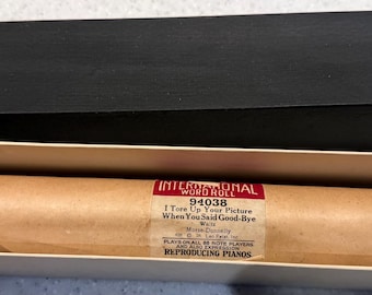 Antique Player Piano Rolls