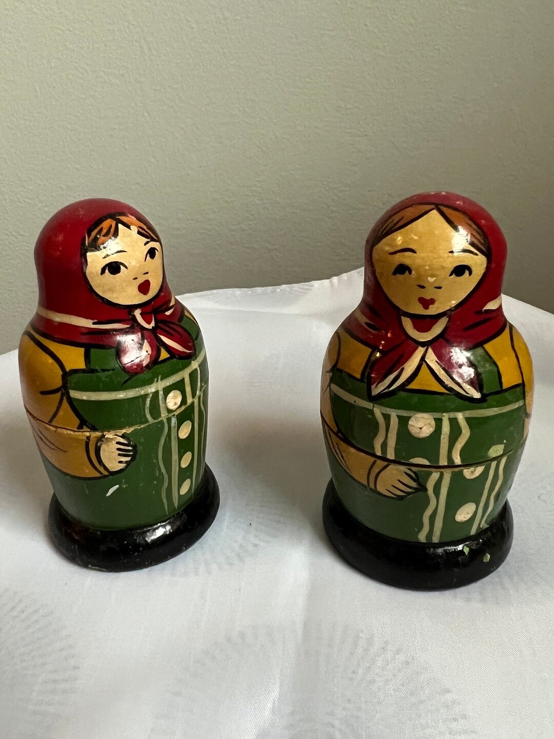 Vintage Russian Nesting Dolls Etsy