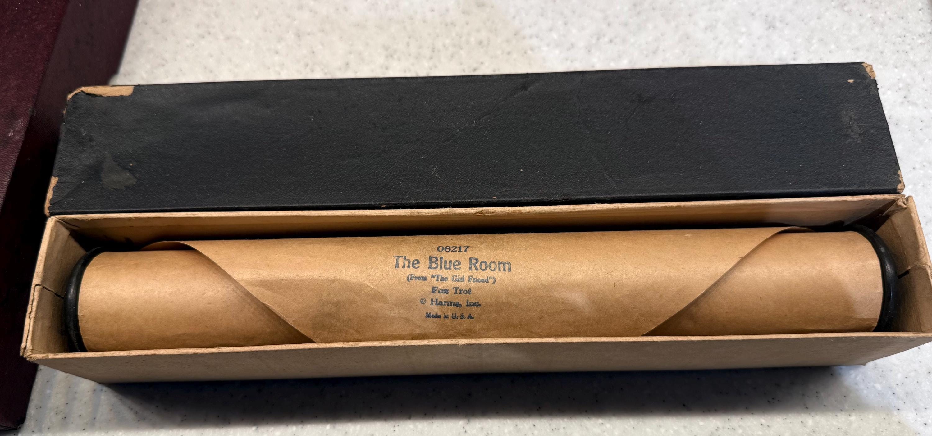 Q.R.S Oder Aeolian Antique Vintage Klavier Papierrolle Mit Box. DU WÄHLST