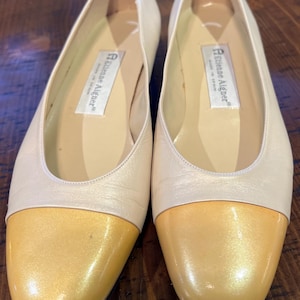 Vintage Etienne Aigner Butter Yellow “Mimi” flats