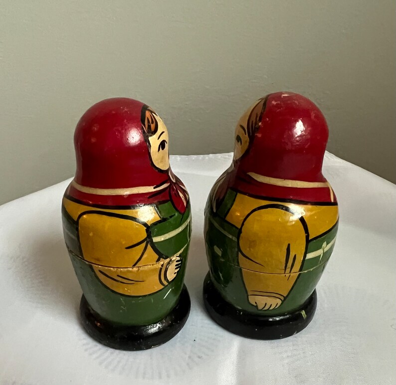 Vintage Russian Nesting Dolls Etsy
