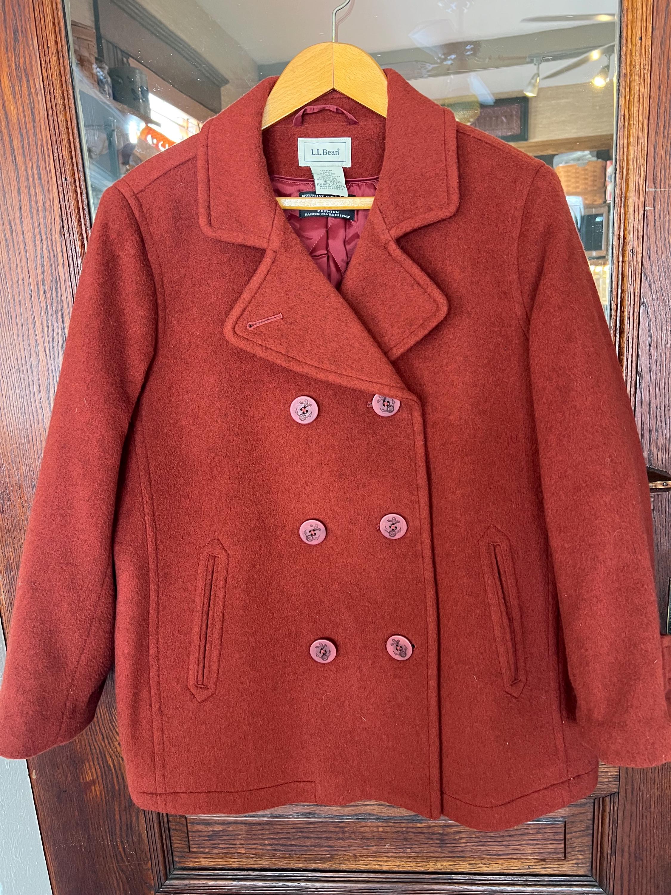 Red Peacoat