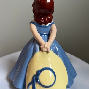 Early 1960s Holland mold hand painted southern belle figurine