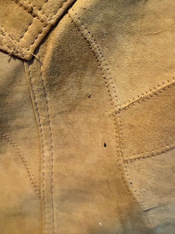 Vintage Suede Patchwork Blazer - image 10