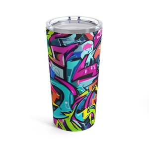 Graffiti Style, Graffiti Art, Abstract Art, Urban Graffiti, Tumbler 20oz