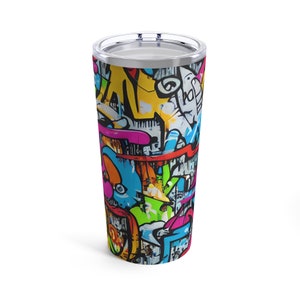 Graffiti Style, Graffiti Art, Abstract Art, Urban Graffiti, Tumbler 20oz