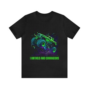 Monster Truck, Wild and Strong Style, Unisex Jersey Short Sleeve Tee