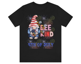 4th of July, America's Day, USA, Short Sleeve Tee