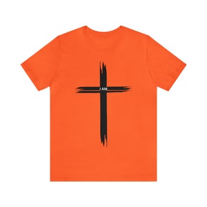クロススタイル、I AM、ユニセックスジャージー半袖Tシャツ