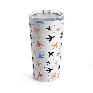 Planes Design, Fly Style, Pilot, Tumbler 20oz