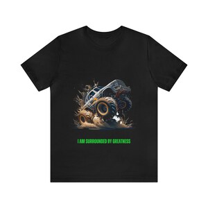 Monster Truck, Wild and Strong Style, Unisex Jersey Short Sleeve Tee