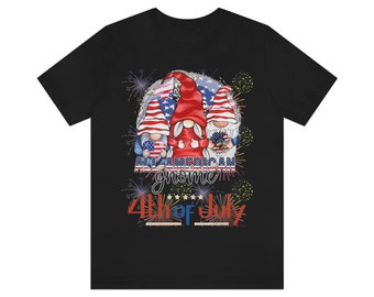 4th of July, America's Day, USA, Short Sleeve Tee