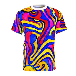 Graffiti Style, Streets Style, Unisex Cut & Sew Tee